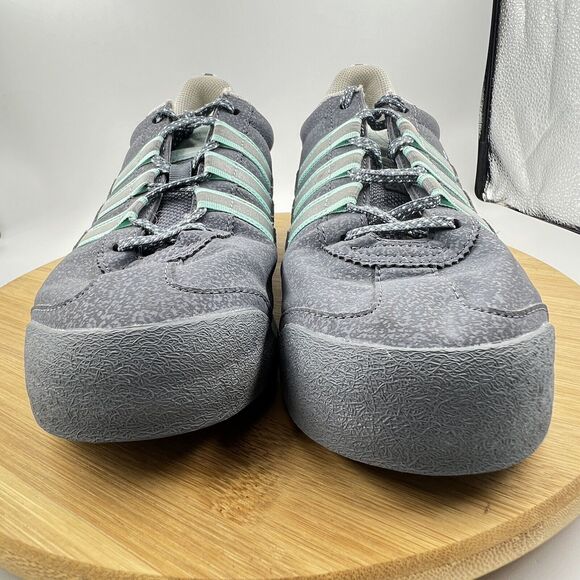 Adidas Samoa Loop J Athletic Shoes C77760 Gray Mint Green Tennis Shoes Sz 7 main image 8